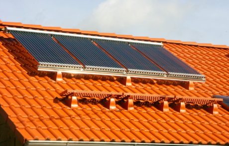 Solární termické vakuové panely Schot ve vsi pod Ralskem